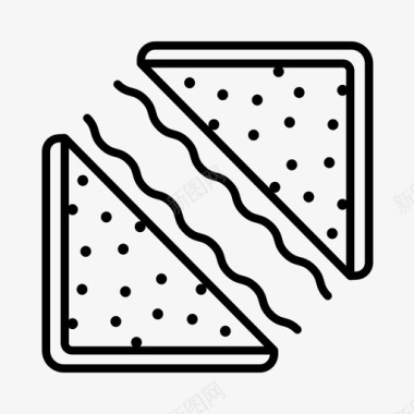 三明治营养师食品图标