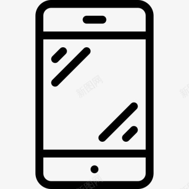 短信手机icon智能手机手机贴膜图标