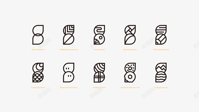 随手记财富俱乐部品牌设计VIS橙色png免抠素材_88icon https://88icon.com 随手 手记 财富 俱乐部 品牌设计 橙色