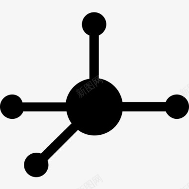 车轮社区图标网络连接社交社区图标