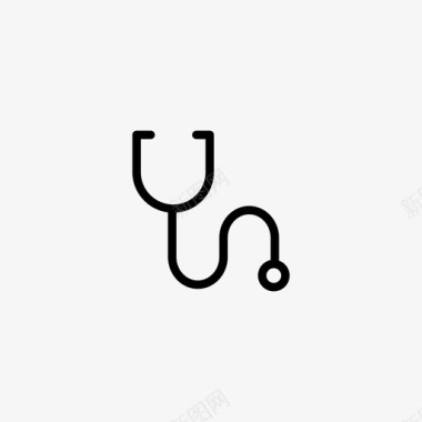 鱼跃听诊器听诊器stethoscope8图标