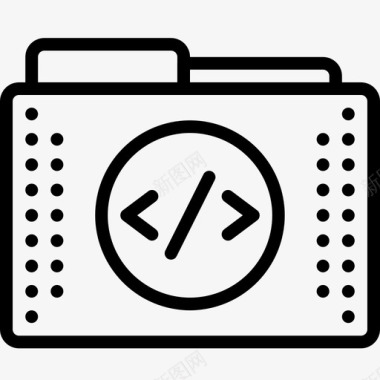HTML代码html文件夹代码注释图标