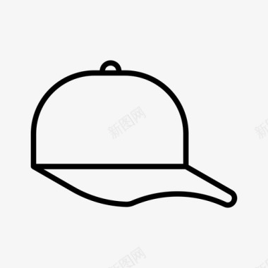 中老年棒球帽帽子棒球帽时尚图标