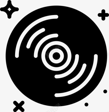 疯狂引爆音乐生日庆祝图标