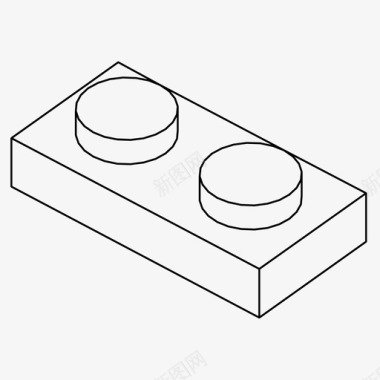 积木球玩具乐高积木积木建造图标