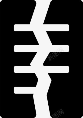 撕破的纸张文件破损无法访问图标