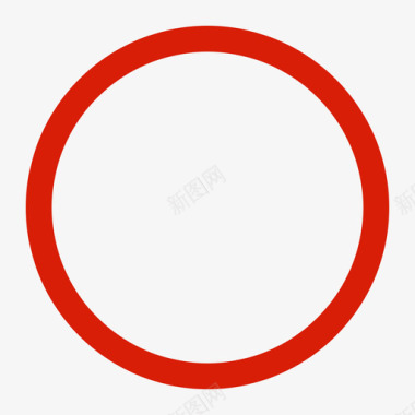圆形状圆形未选中图标