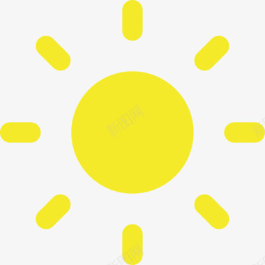 太阳光束太阳图标
