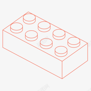 积木球玩具乐高积木积木建造图标