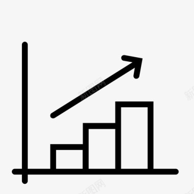 交易分析图分析图分析商业图标