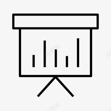 实力展示图标图表展示条形图董事会图标