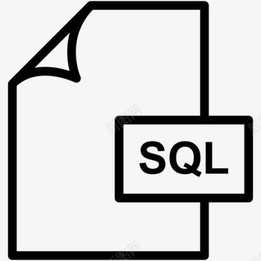 二进制编码sql文件代码编码图标