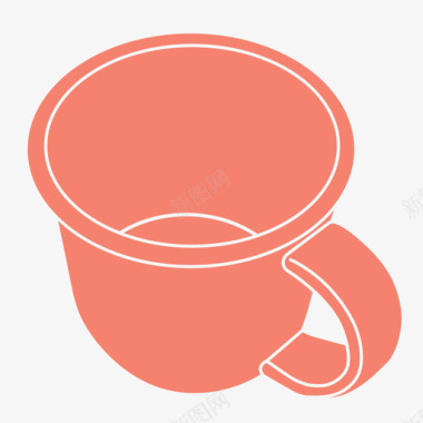 采购产品杯咖啡黑杯咖啡黑炊具图标