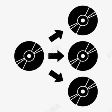 样机CDcd复制克隆复制cd图标