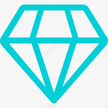 邮件标志icon钻石图标