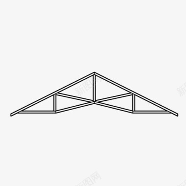 桥梁PNG桁架桥梁工程图标