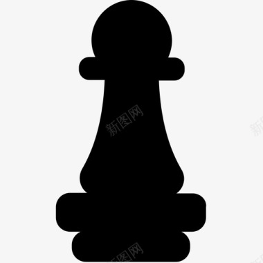 棋子策略搜索引擎优化和数字营销字形图标集图标