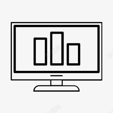 财务分析基金分析条形图图表统计图标