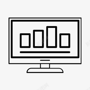 财务分析基金分析条形图图表统计图标