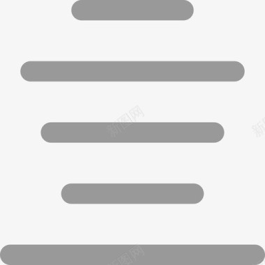 居中对齐居中对齐图标