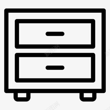 储藏室厨房商务橱柜图标