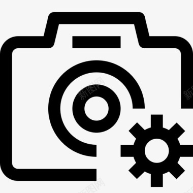 索尼单反相机单反相机数码相机媒体图标