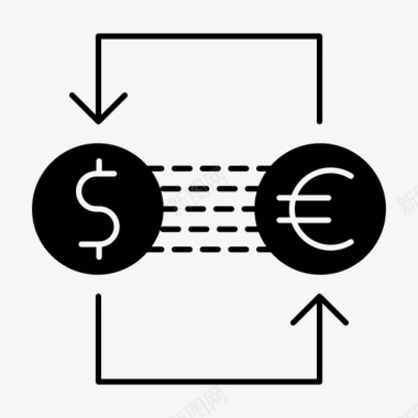 外汇外汇银行货币图标