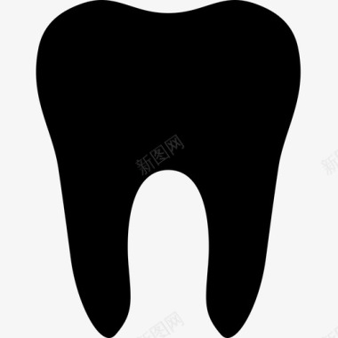 有关牙齿牙齿牙医卫生图标