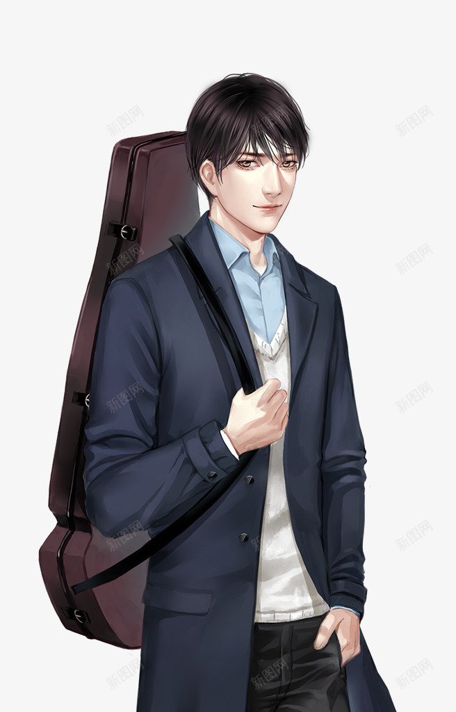 小提琴少年常服l2png免抠素材_88icon https://88icon.com 小提琴 少年 常服