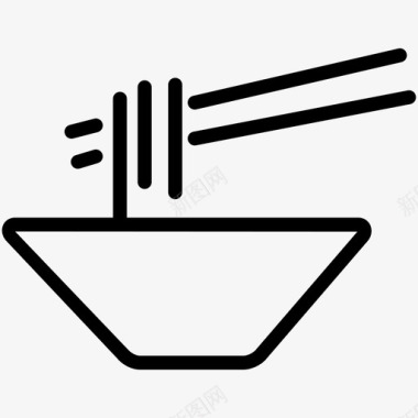 面条面条中餐食物图标
