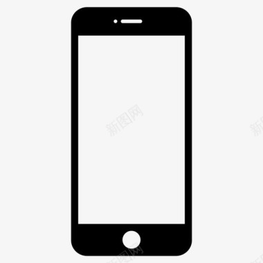 苹果iphone8小工具智能手机图标