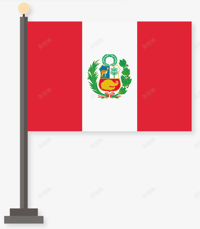 秘鲁国旗png免抠素材_88icon https://88icon.com 秘鲁 国旗