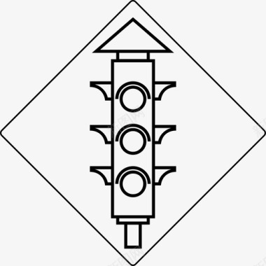 红绿灯路口红绿灯道路交通交通标志图标