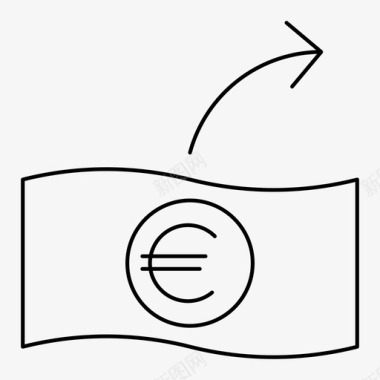 送多少送欧元佣金支付图标