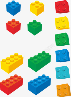 LEGO积木无8素材