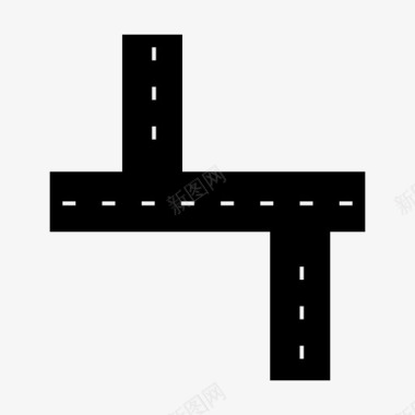 道路道路高速公路通行证图标