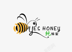 纯蜂蜜纯蜂蜜logo高清图片