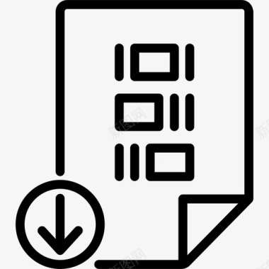 文件页面编码文件下载文件页面图标