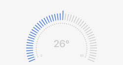 刻度仪表盘素材