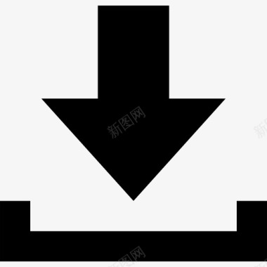 下载收集下箭头图标
