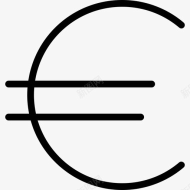 火焰欧元图标欧元欧元货币欧元符号图标