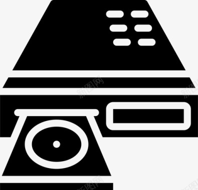 电影播放机dvd播放机娱乐电影图标