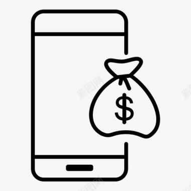 电子银行电子银行电子商务网络营销图标