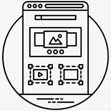 紫色网站模板网页设计网页布局网页图标