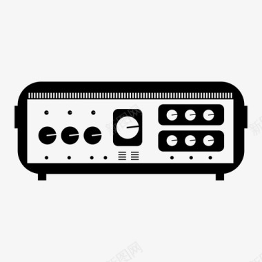 立体除号放大器音频吉他放大器图标
