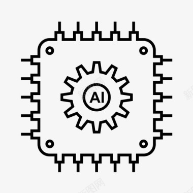 智能人工处理器aicpu图标