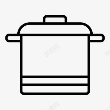 美的压力锅压力锅烹饪厨房图标