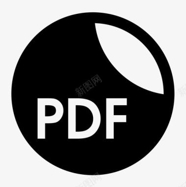 pdf模板pdf文件扩展名图标