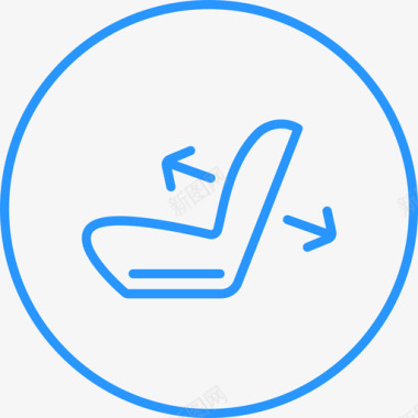 座椅座椅电动调节图标