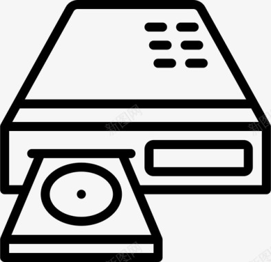 电影播放机dvd播放机娱乐电影图标